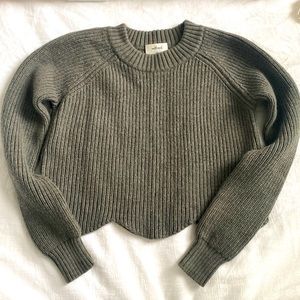 Aritzia Crop Sweater